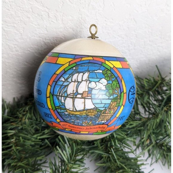 175th Anniversary Judson's Sailing Christmas Ornament - Picture 2 of 7